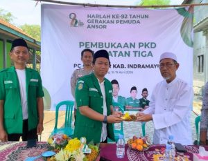 Rois Syuriah PCNU Indramayu, KH. Ahmad Baedlowi Bilal doakan Ansor Indramayu di Harlah ke 92