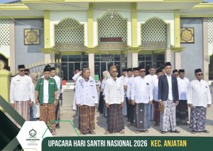 MWC NU Anjatan Gelar Upacara HSN 2026 Kolaborasi Bersama Muspika